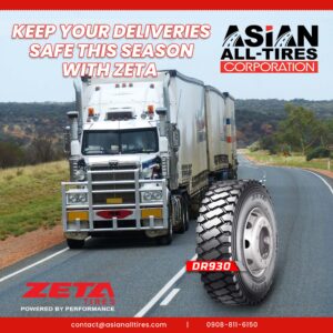 Read more about the article Keep your deliveries safe this new year season with Zeta Tires!